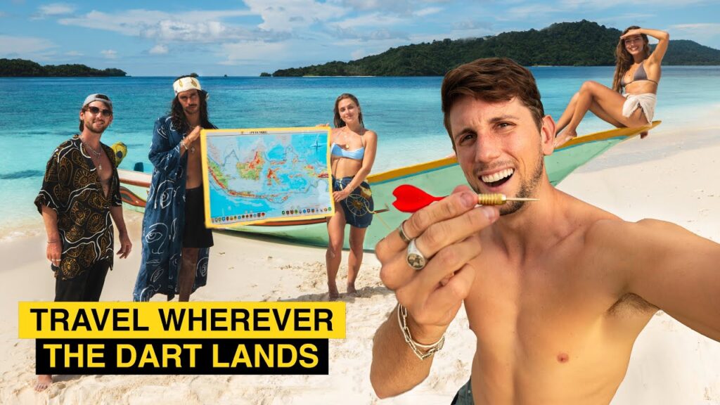 Throwing a Dart at a Map and Traveling WHEREVER it Lands!